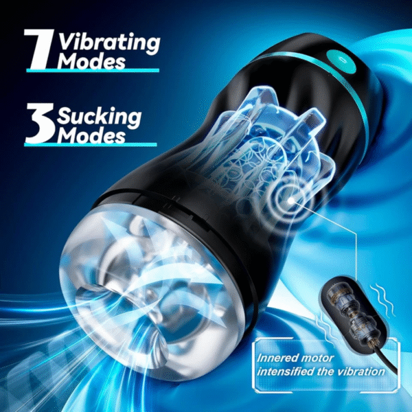 Automatic Sucking Male Masturbator – Hands-Free Pleasure