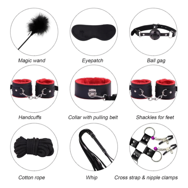 Bondage Fantasy Set – Complete Kit for Couples Play