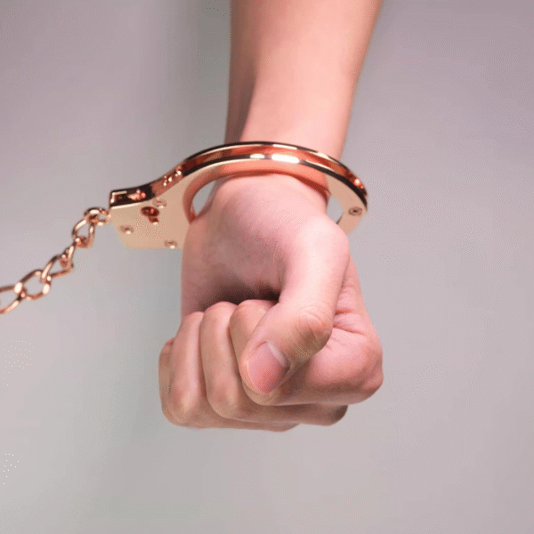 Steel Fantasy Handcuffs with 2 Keys – BDSM Accessory