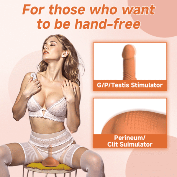 Ride & Vibe Female Vibrator – Sit-On Pleasure Toy