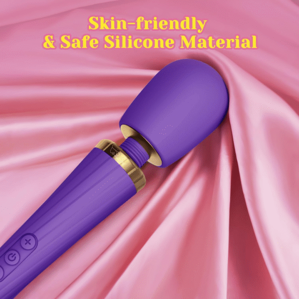 Wild Pulse Wand Vibrator – Rechargeable & Waterproof (Purple)