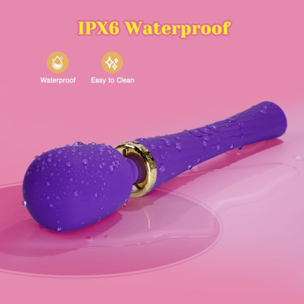 Wild Pulse Wand Vibrator – Rechargeable & Waterproof (Purple)